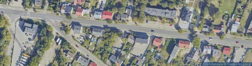 Zdjęcie satelitarne Płocka ul.