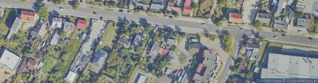 Zdjęcie satelitarne Płocka ul.