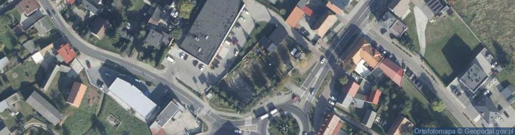 Zdjęcie satelitarne Plac 21 Października pl.