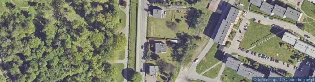 Zdjęcie satelitarne Plaka ul.