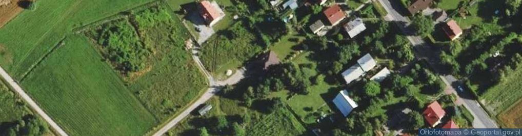Zdjęcie satelitarne Płaczącej Wierzby ul.