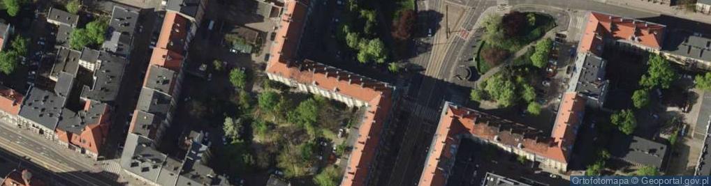 Zdjęcie satelitarne Plac Kościuszki Tadeusza, gen. pl.