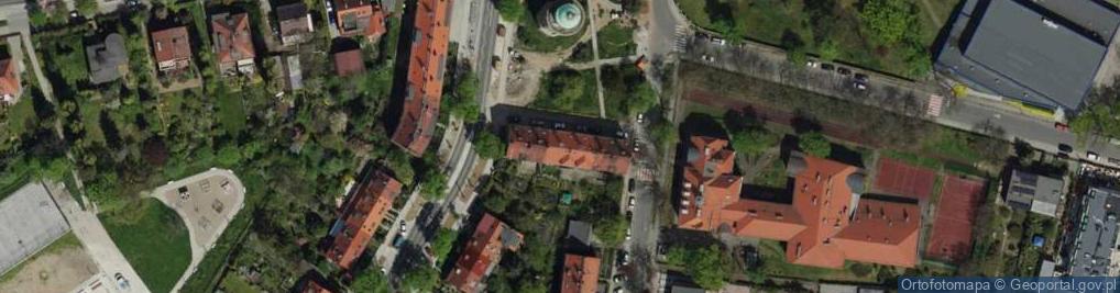Zdjęcie satelitarne Plac Daniłowskiego Gustawa pl.