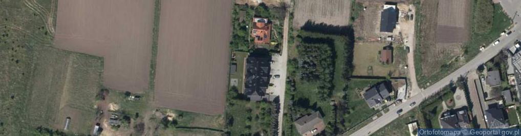 Zdjęcie satelitarne Platówny Franciszki ul.