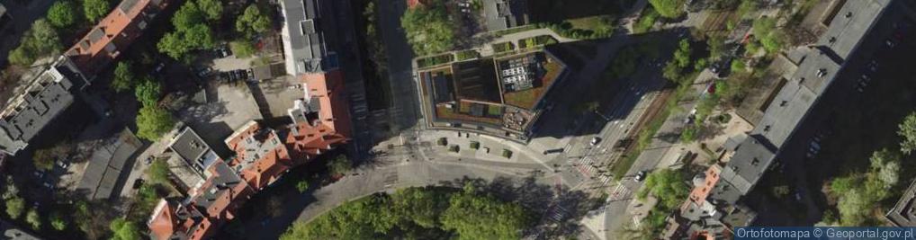 Zdjęcie satelitarne Plac Powstańców Śląskich pl.