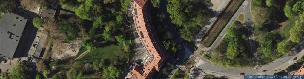 Zdjęcie satelitarne Plac Powstańców Śląskich pl.