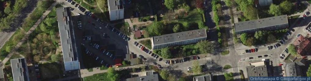 Zdjęcie satelitarne Plac Hirszfelda Ludwika pl.