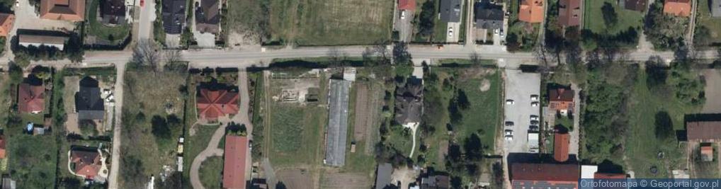Zdjęcie satelitarne Płużna ul.