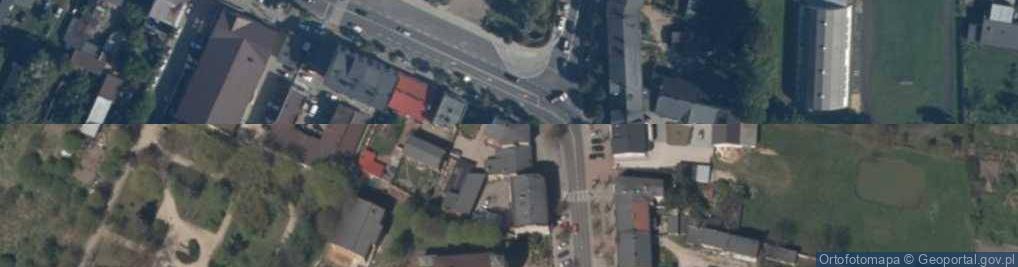 Zdjęcie satelitarne Plac Dąbrowskiego Jarosława, gen. pl.