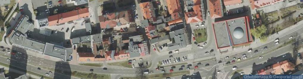 Zdjęcie satelitarne Plac Słowiański pl.