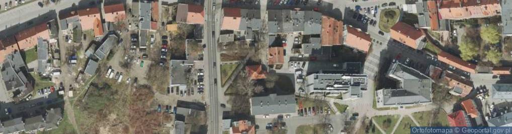 Zdjęcie satelitarne Plac Słowiański pl.