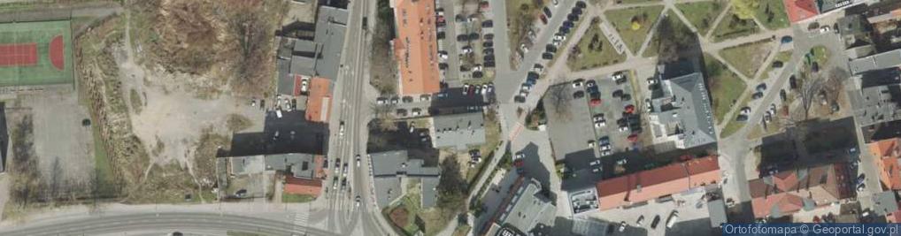 Zdjęcie satelitarne Plac Słowiański pl.