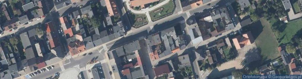 Zdjęcie satelitarne Pniewska ul.