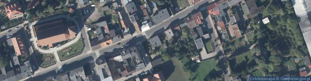 Zdjęcie satelitarne Pniewska ul.