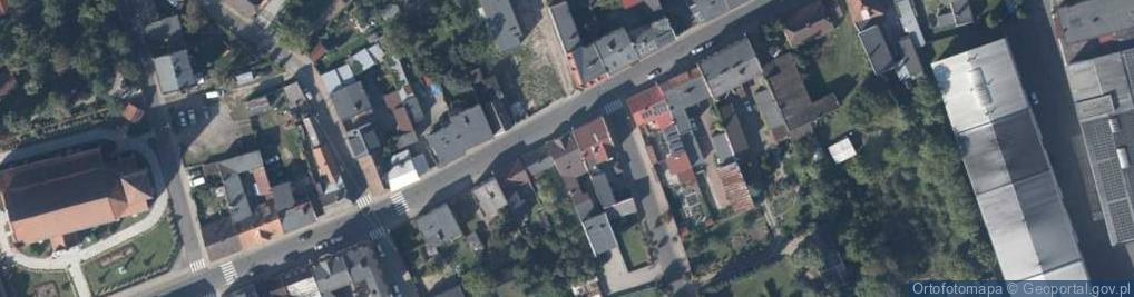 Zdjęcie satelitarne Pniewska ul.