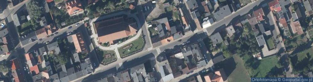 Zdjęcie satelitarne Pniewska ul.