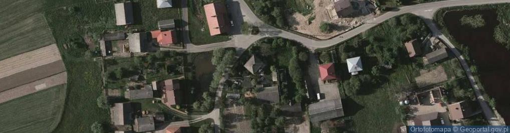 Zdjęcie satelitarne Pniów ul.