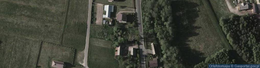 Zdjęcie satelitarne Pniów ul.