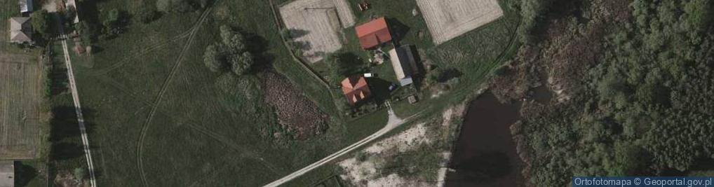 Zdjęcie satelitarne Pniów ul.