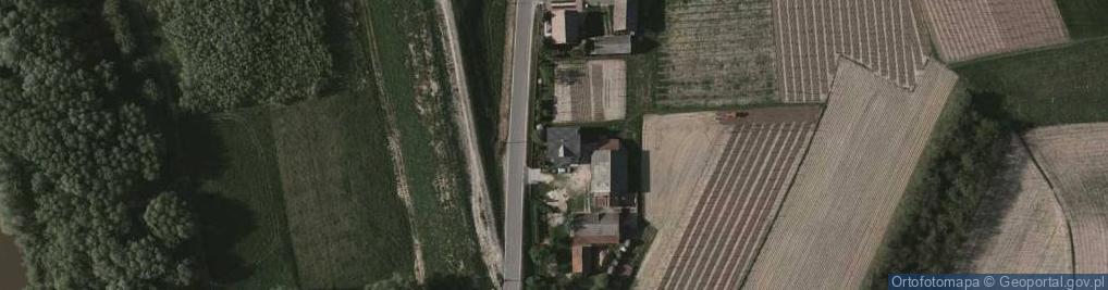 Zdjęcie satelitarne Pniów ul.