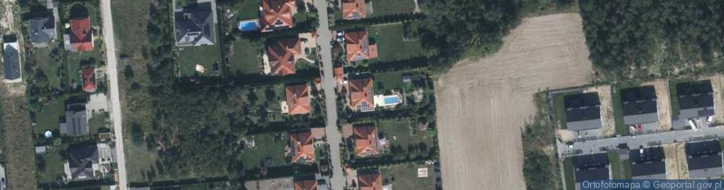 Zdjęcie satelitarne Pod Świerkami ul.