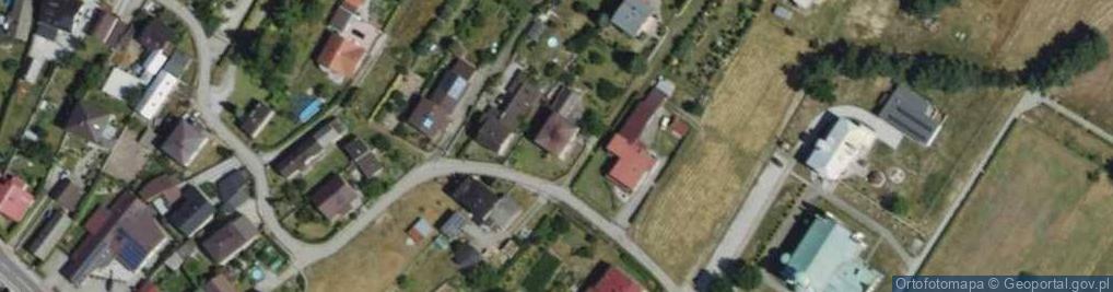 Zdjęcie satelitarne Poprzeczna ul.