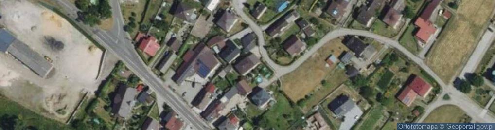 Zdjęcie satelitarne Poprzeczna ul.