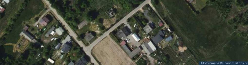 Zdjęcie satelitarne Poprzeczna ul.