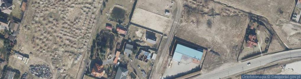 Zdjęcie satelitarne Poddębicka ul.