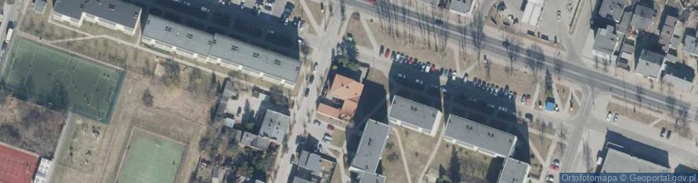 Zdjęcie satelitarne Północna ul.