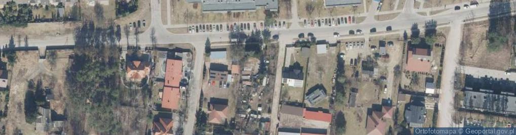 Zdjęcie satelitarne Poselska ul.