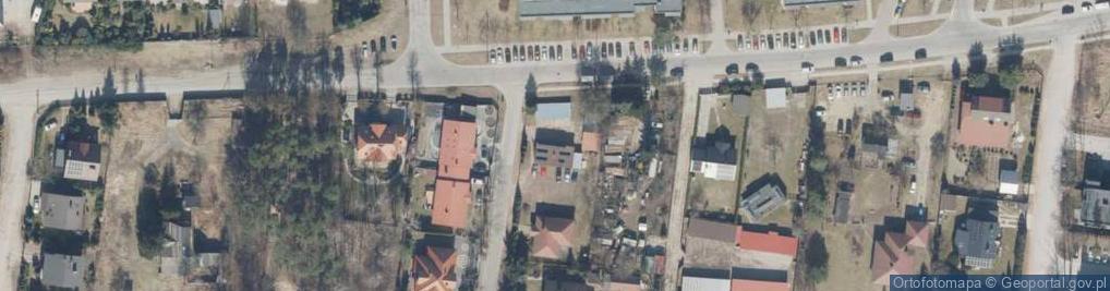 Zdjęcie satelitarne Poselska ul.