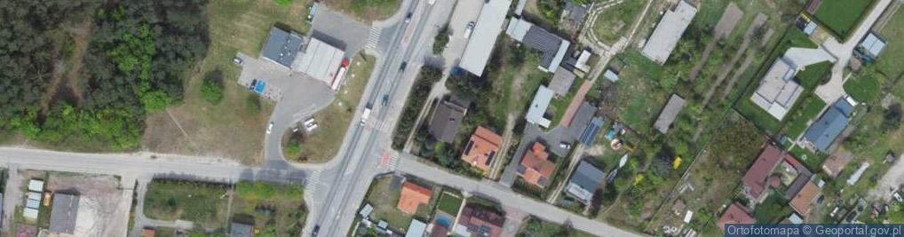 Zdjęcie satelitarne Pogodna ul.