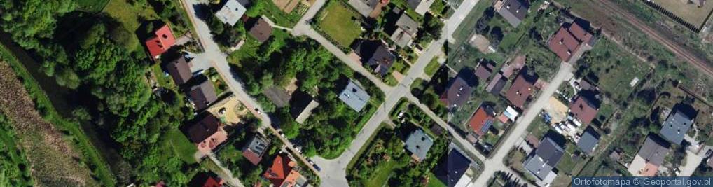 Zdjęcie satelitarne Powstańców Warszawy ul.