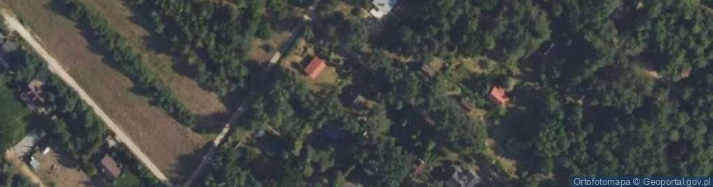 Zdjęcie satelitarne Pod Dębami ul.