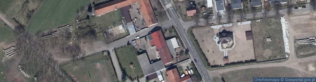 Zdjęcie satelitarne Podzamcze ul.
