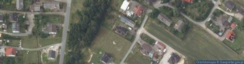 Zdjęcie satelitarne Pod Borem ul.