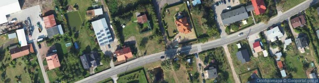 Zdjęcie satelitarne Powiatowa ul.