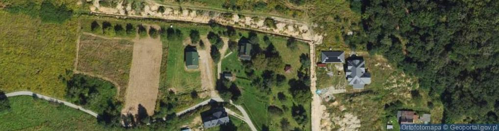 Zdjęcie satelitarne Pod Lasem ul.