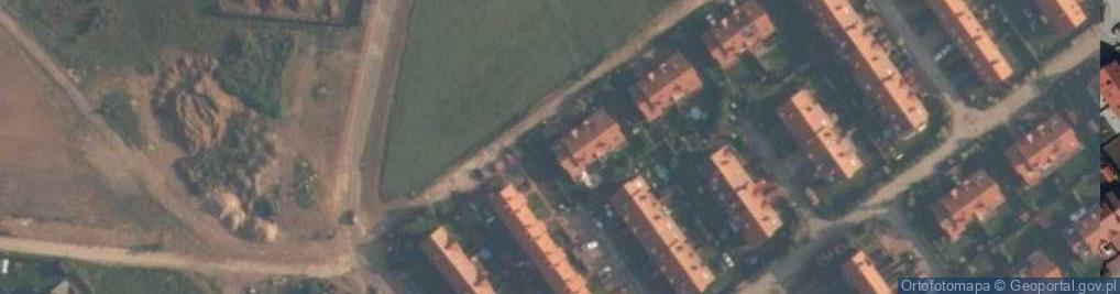Zdjęcie satelitarne Polnego Wiatru ul.