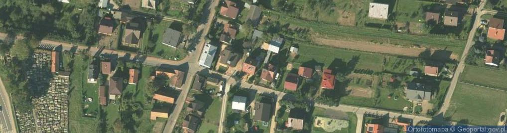Zdjęcie satelitarne Popradzka ul.