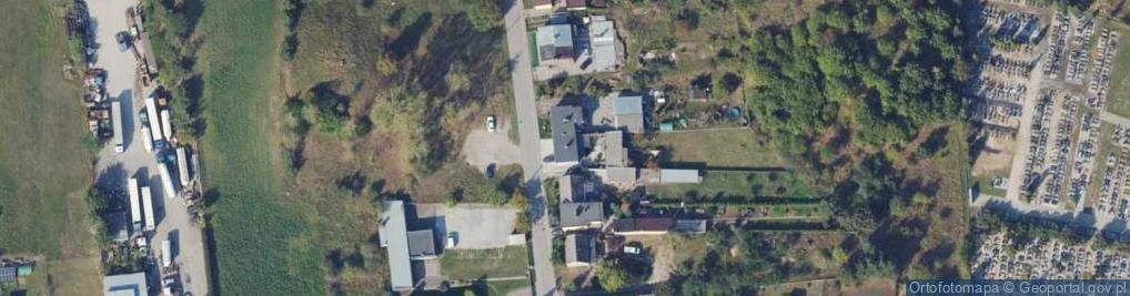 Zdjęcie satelitarne Podgórna ul.