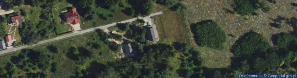 Zdjęcie satelitarne Pod Lasem ul.