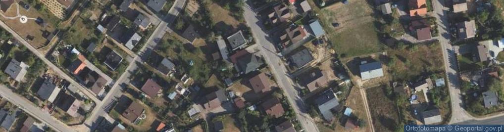 Zdjęcie satelitarne Podgórna ul.