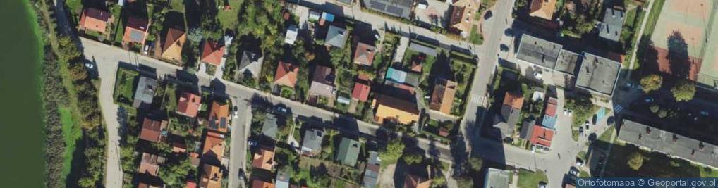 Zdjęcie satelitarne Polskiego Czerwonego Krzyża ul.