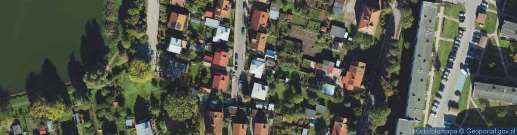 Zdjęcie satelitarne Polskiego Czerwonego Krzyża ul.