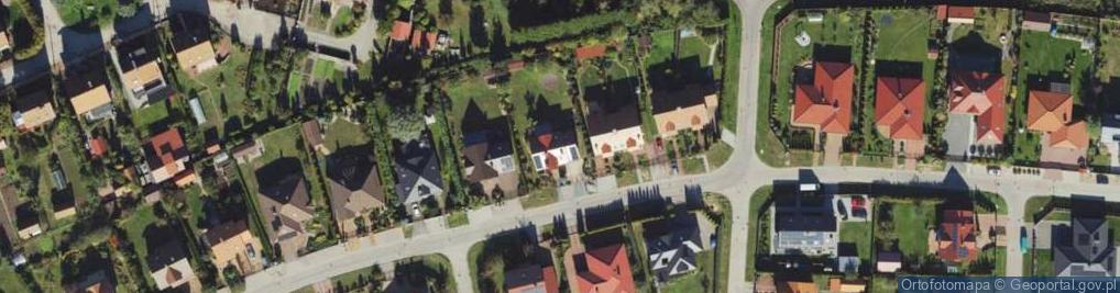 Zdjęcie satelitarne Poprzeczna ul.