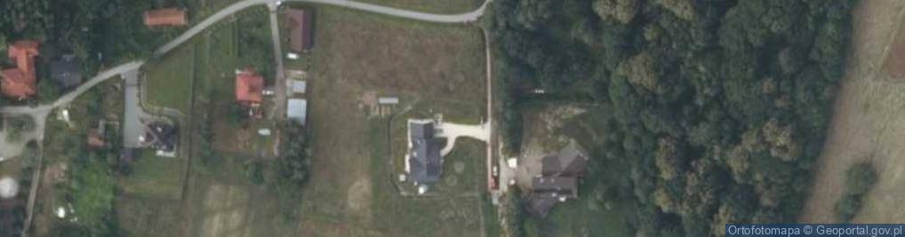 Zdjęcie satelitarne Pod Lasem ul.