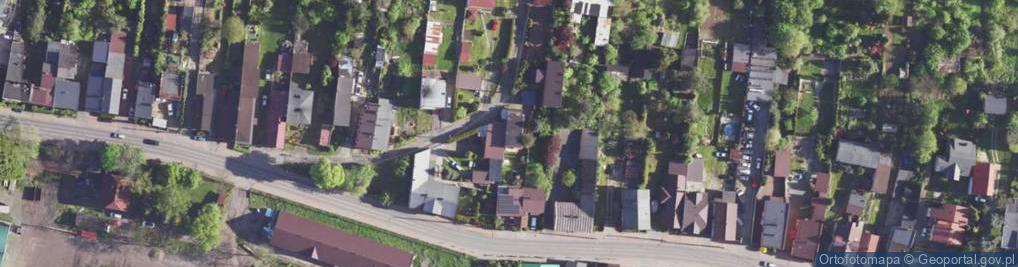 Zdjęcie satelitarne Podgórna ul.