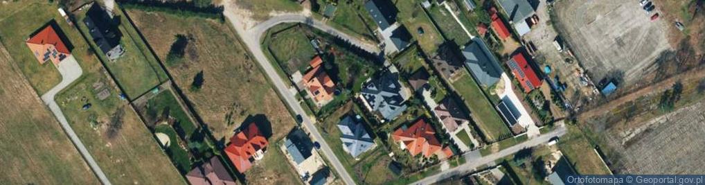 Zdjęcie satelitarne Pod Ługami ul.